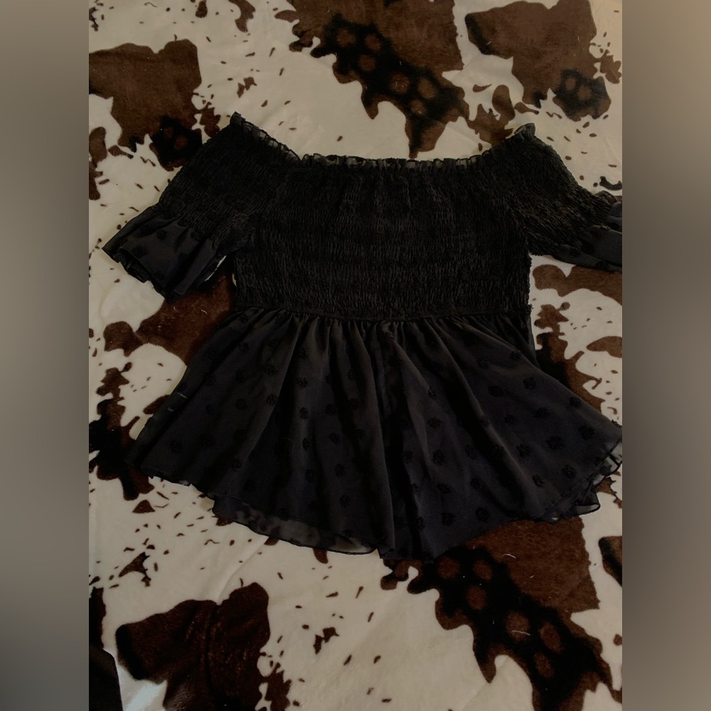 Off the shoulder shirt